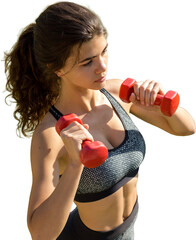 A young slim athletic girl in sportswear with snakeskin prints performs a set of exercises. Fitness...