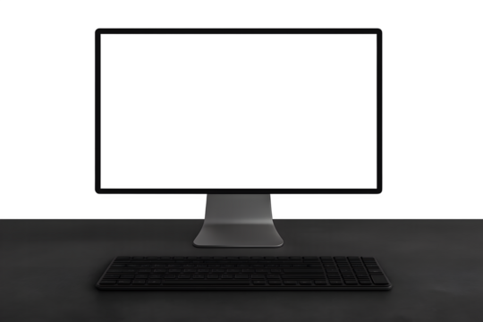 functional workspace or a digital display mockup. The background features a subtle transition from light grey to white, creating a sense of depth.