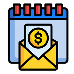Annual Package  Icon Element For Design
