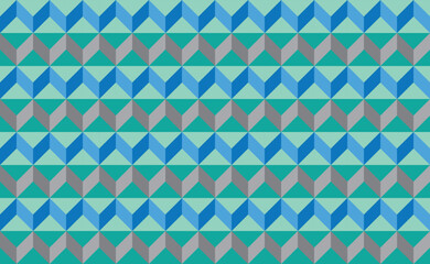 Tribal vector ornament. Seamless African pattern. Ethnic carpet with chevrons. Aztec style. Geometric mosaic on the tile, majolica. Ancient interior. Modern rug.