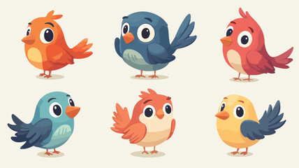 Delightful Collection of Cute Cartoon Illustrations for Creative Projects