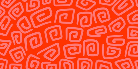 Abstract organic shape background doodle hand drawn background