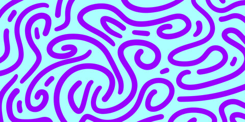 Fototapeta premium Abstract organic shape background doodle hand drawn background