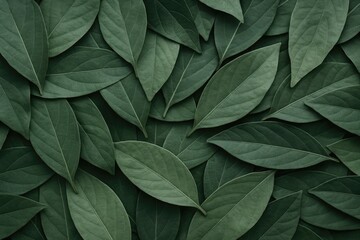 Obraz premium I prefer muted green shades as my remedy for wellness