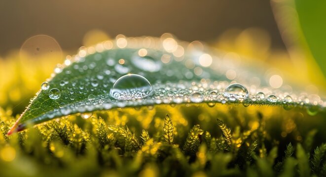 dew on grass ulra realistic 4k walpaper for dex top