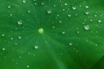 Morning Dew on a Lotus Blossom