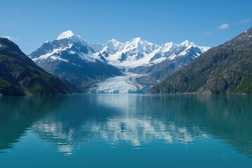 Total tranquility at Glacier Bay National Park