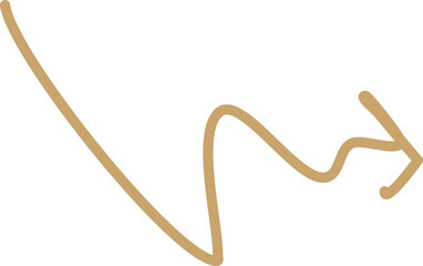 Line doodle bohemian style