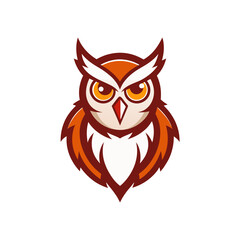 A Mascot Logo of a Wise Owl in a Vintage Illustration Style for a Classic Brand