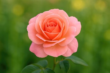 Detailed shot of a blooming flower showcasing springtime nature's elegance