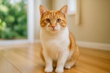 Indoor pet sitting service for domestic cats
