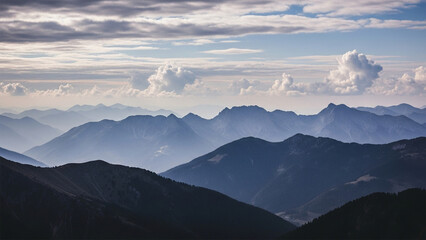 panorama of mountains