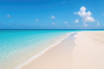 Pristine shoreline featuring transparent waters and soft white sands