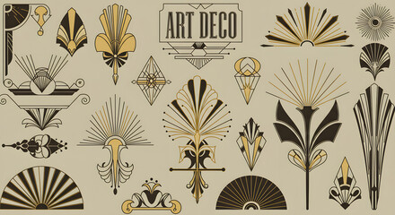 Elegant Vintage Art Deco Ornament