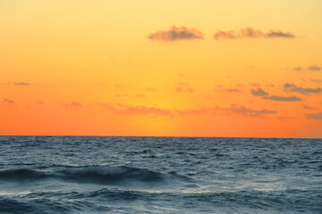 sunset over the sea.Beautiful sunset over the sea. Sunset over the sea. Beautiful sunset over the sea.