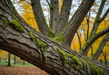 ein alter Baum in der Landschaft