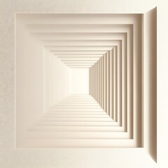 3d render of a corridor