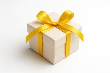 Customcrafted gift packaging on a plain white surface