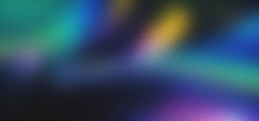 Abstract vibrant background abstract gradient shape on black or noisy background.