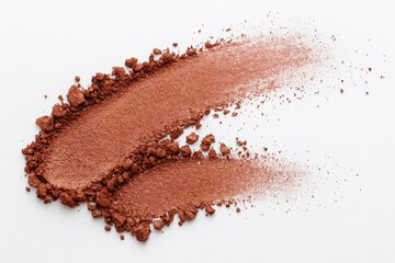 Fototapeta premium Eyeshadow isolated on a plain white backdrop