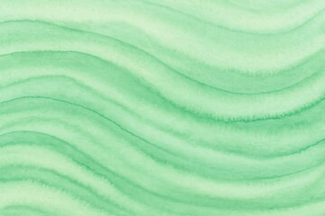 Watercolor in shades of green as a background