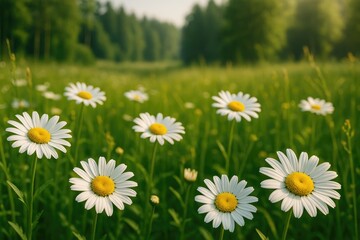 Blossoming Flowers in Full Display