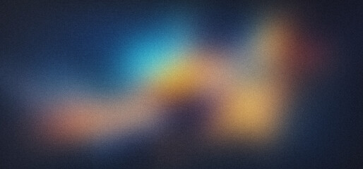 Abstract vibrant background abstract gradient shape on black or noisy background.