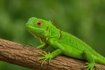Juvenile Green Iguana