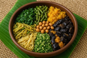 Hath Maluwa: A Classic Dish Prepared for Cultural Celebrations Using a Mix of Vegetables, Nuts, and Herbs