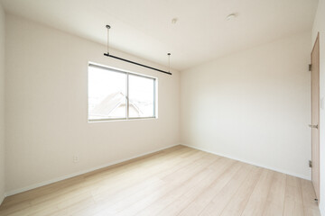 新築戸建て｜竣工写真｜LDK｜洋室｜ウォークインクローゼット｜WIC｜玄関｜クロス｜おしゃれ