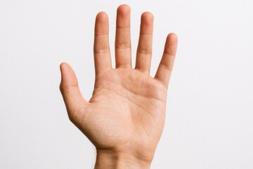 Close-up of a hand detail