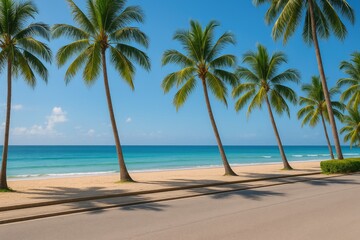 Blank cover background for travel promotions