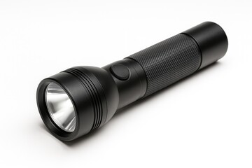Portable torch on a plain white background