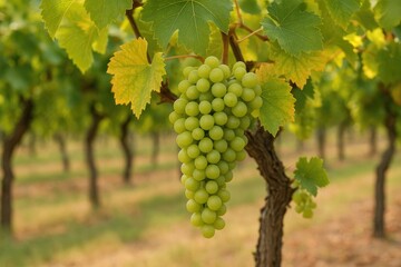 Fototapeta premium Vineyard of the Grape Tree