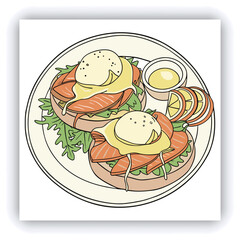 brazier. Fried eggplant, potatoes, peppers, tomatoes in pan. Vegetarian dish. View from above. Wooden background. Copy space