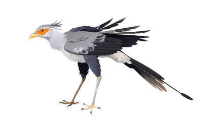 secretary-bird-in-digital-painting
