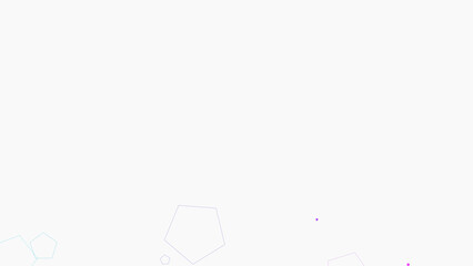Obraz premium Clean white geometric background with copyspace