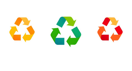 Obraz premium Recycling symbol, Recycle icon, Eco recycle logo, Green recycling icon, Sustainability symbol, Reuse reduce recycle, Recyclable materials icon, Environmental symbol, Recycled product icon, Eco-friendl