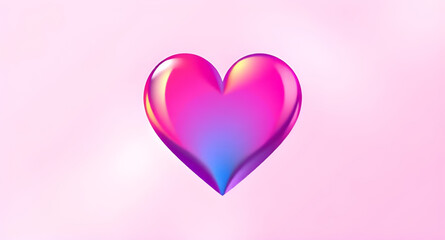 pink heart on a pink background