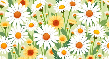 Seamless flower pattern, Floral seamless pattern, Repeating flower design, Flower background, Flower wallpaper, Botanical seamless pattern, Vintage floral pattern, Spring flower pattern, Hand-drawn fl