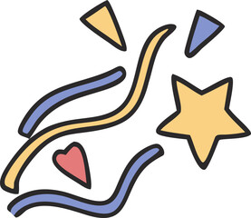 confetti svg icons