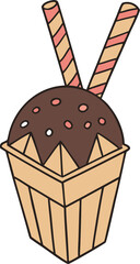icecream illustration svg