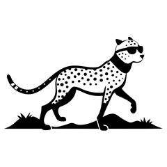 cheetah vector illustration