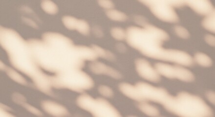 柔らかな日差しが描く影の抽象画 優しい光と影の織りなす模様. AI Generated