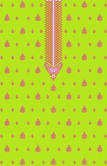 Traditional Mughal Art Embroidery work new indian style neckline embroidery design A beautiful new ornament ethnic style embroidery bunch design of flowers as mughul art work pattern