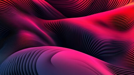 Abstract wavy colorful design