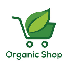 Organic Shop Logo Design