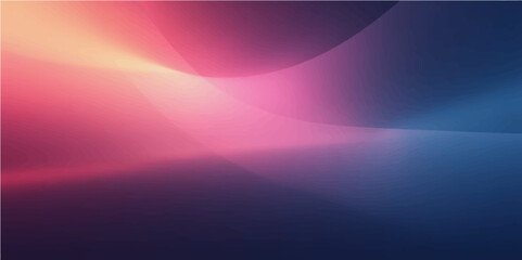 Abstract purple and blue background with glowing rays and a dynamic curve pattern