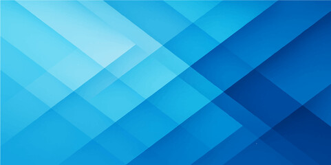 Blue abstract background with geometric square patterns, modern digital design for technology or business