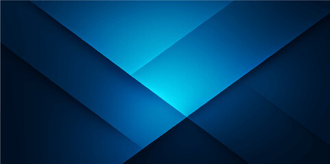 Abstract blue background with dynamic lines, a bright and modern design template for business or art